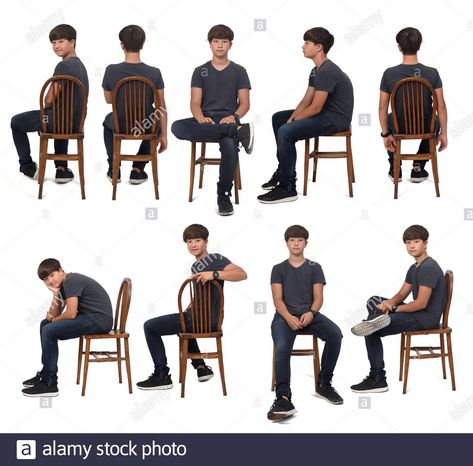 Man Sitting Down Reference, Pose References Sitting, Sitting On Shoulders Pose Reference, Slouching Sitting Pose, Figure Sitting Pose Reference, Man Sitting Pose Reference Chair, Human Sitting Pose, Sitting Pose Side View, Men Sitting Poses Drawing