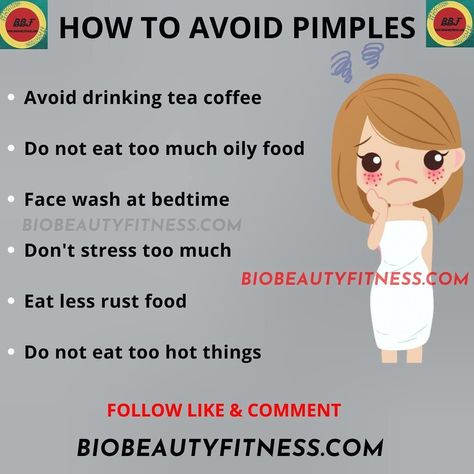 How To Avoid Pimples, How To Reduce Pimples, Prevent Pimples, How To Get Rid Of Pimples, Health Blogger, Healthy Morning Routine, Preventative Health, Healthy Liver, Cold Sore