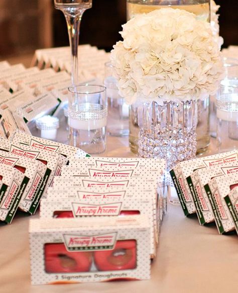 Donut Wedding, Edible Favors, Gambling Cake, Gambling Party, Beach Wedding Favors, Krispy Kreme, Wedding Favors For Guests, Wedding Favor, Wedding Favours