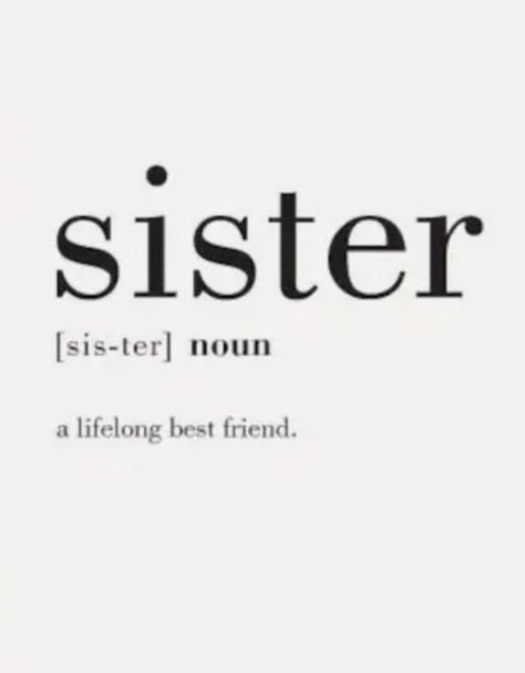 Having A Sister Quotes, 3 Sister Quotes, Sister Time Aesthetic, Sister Vision Board, Small Sister Quotes, Older Sister Quotes Meaningful, Unbiological Sister Quotes, Quote For Sister, Younger Sister Aesthetic