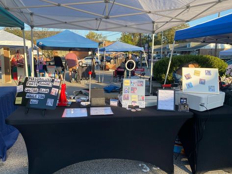 Hello everyone, today is the day of the 27th Florissant Fall Festival. Our booth is all set up and ready for your visit! Get your Personalized refrigerator magnet today #oldtownflorissant #event #vendor Today Is The Day, Refrigerator Magnet, Photo Magnets, Fall Festival, Refrigerator Magnets, Hello Everyone, Refrigerator, Magnets, The Day