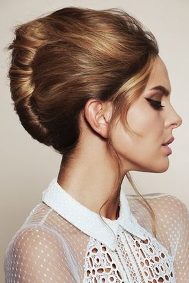 Francesco Group Bridal Collection – French Pleat French Chignon Updo, French Chignon, Romantic Bridal Updos, Wedding Magazines, Chignon Updo, Bridal Updos, Vintage Updo, French Twist Updo, Look Books