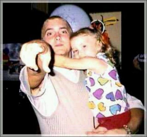 Eminem and daughter, Hailie Eminem Pp, Hailie Jade, Marshall Eminem, Eminems Daughter, Eminem Funny, The Slim Shady, Eminem Quotes, Eminem Photos, Eminem Rap