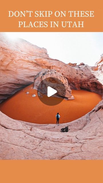 48K views · 3.3K likes | Monique Card | Adventure Travel | Photography on Instagram: "Have you been to any of these places? 👇🏻

📍Mystic Hot springs (not free but not crowded)

📍Cosmic Ashtray (free & not crowded)

📍Lower calf creek falls (free & not crowded if you go early)

📍Devils Garden (free & not crowded) 

The bottom 3 are in Escalante, Utah (my personal fav) & the top one is on the way from Salt Lake City. Makes for the perfect quick roadtrip!

—If you’re new here, Hi I’m Monique 👋🏻I work for an airline & travel adventurously all over. I post unique experiences & relatable travel content. You should follow me @travel.with.neeks 😏" Instagram Places, Park City Utah, Airline Travel, Lake Park, Salt Lake City, Park City, Hot Springs, Us Travel, Utah