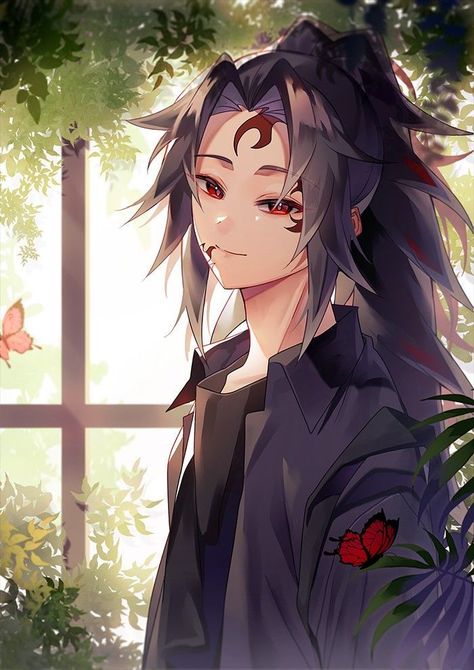 Demon Art, Dragon Slayer, Red Eyes, Kimetsu No Yaiba, An Anime, Slayer Anime, Godzilla, Anime Demon, Cute Anime Character