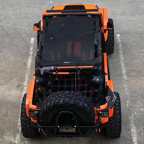 Orange Jeep, Mobil Off Road, Badass Jeep, Custom Jeep Wrangler, Jeep Wrangler Accessories, Wrangler Accessories, Lifted Jeep, Ford 4x4, Dream Cars Jeep