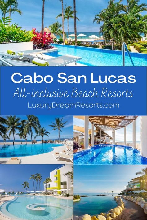 Discover the best all-inclusive resorts in Cabo San Lucas 😀. Find even more using the link. Cabo San Lucas Resort, All Inclusive Beach Resorts, Cabo Resorts, Best All Inclusive Resorts, San Lucas Mexico, Cabo San Lucas Mexico, San Jose Del Cabo, Vacation Planning, Place To Visit