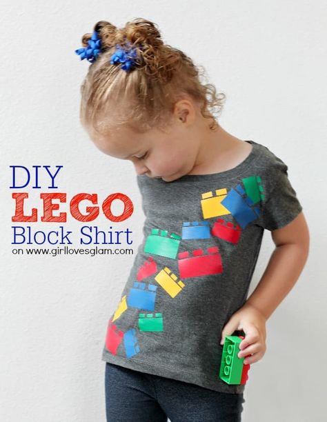 Lego Shirts, Diy Lego, Idee Cricut, Lego Birthday Party, Lego Craft, Lego Blocks, Lego Birthday, Lego Toys, Lego Party