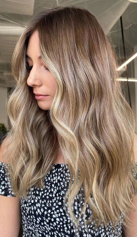 reverse balayage, ash brown blonde Level 7 Hair Color Balayage, Natural Level 7 Balayage, Reverse Balayage Bronde, Brown To Blonde Hair Before And After, Reversed Balayage, Reverse Balayage Before And After, Blonde Reverse Balayage, Reverse Balayage Blonde To Brown, Level 7 Hair Color