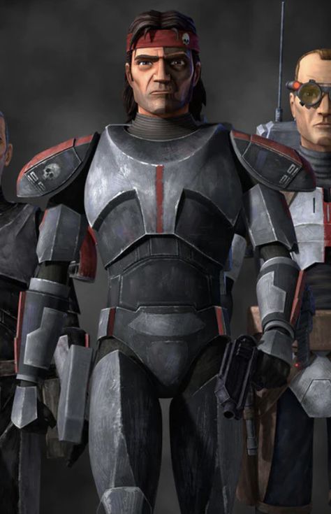 Sergeant Hunter, Dee Bradley Baker, The Bad Batch, The Clone Wars, Bad Batch, Clone Trooper, Genetic, Clone Wars, The Bad