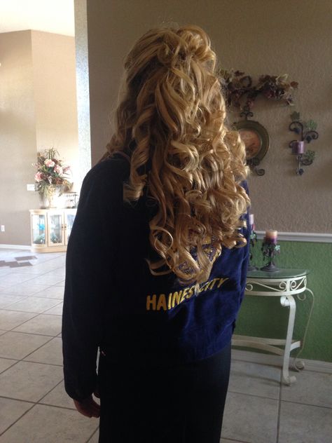 My hair for the FFA Banquet Ffa Official Dress Hairstyles, Ffa Hairstyles, Ffa Official Dress, Banquet Hairstyles, Ffa Convention, Ffa Banquet, Wedding Party Hairstyles, Messy Fishtail Braids, Official Dress