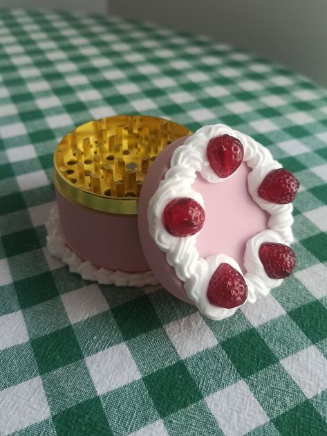 Cake Grinder, Fake Cakes, Rachel Brown, Pink Raspberry, Berry Cake, Sprinkle Cake, Cake Craft, Fake Cake, Winter Festival