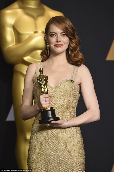 Emma Stone Oscars, Emma Stone Red Carpet, Oscars 2017, Sasha Pivovarova, Vanessa Paradis, Emma Roberts, Lily Collins, Emma Stone, Academy Awards