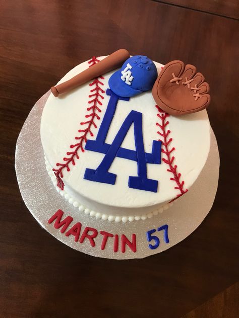 Astros Cake, Dodgers Birthday Party, Dodgers Cake, Baseball Theme Cakes, Baseball Astros, Dodgers Party, Baseball Birthday Cakes, Dodgers World Series, Baseball Theme Birthday