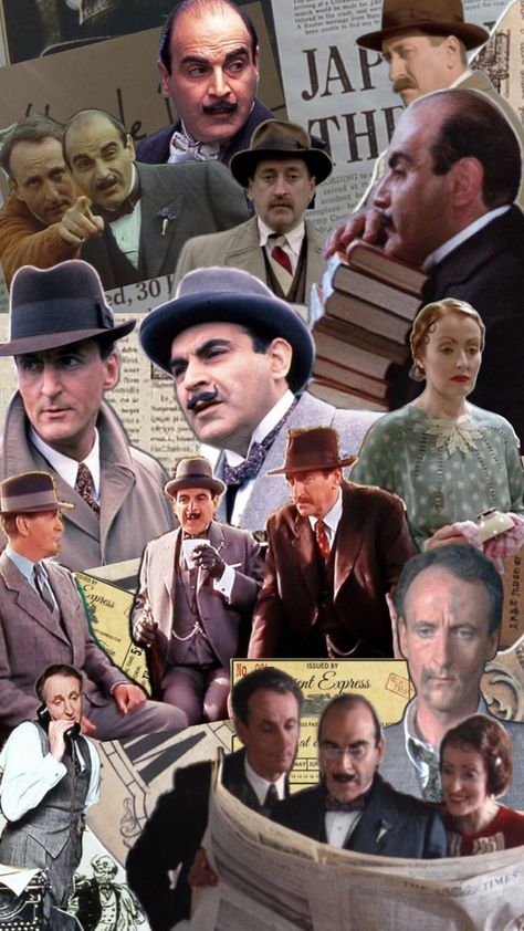 Agatha Christie's Poirot, Agatha Christie Books, Miss Marple, Hercule Poirot, Detective Story, Mystery Series, My Buddy, Agatha Christie, Book Characters