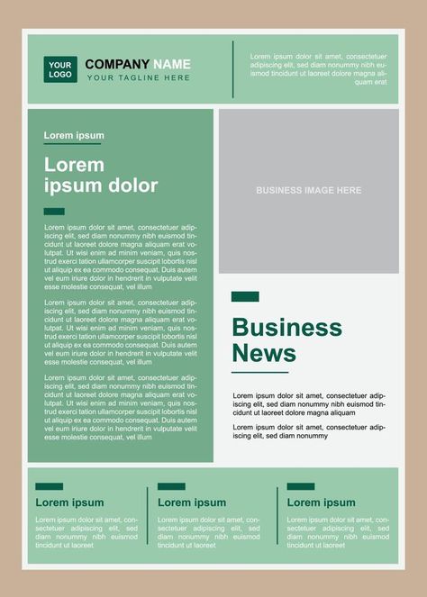 Corporate Newsletter Design, Email Newsletter Design Layout, Creative Newsletter Design, Newsletter Design Layout Creative, Business Newsletter Design, News Letter Design, Newsletter Design Print, Newsletter Design Layout, Newsletter Design Templates