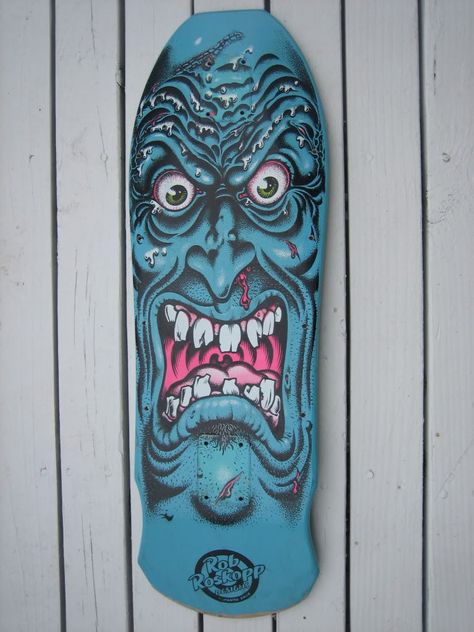 My Roskopp face was more green than this Deck Rob Roskopp Face Light Blue, but you get the idea. Skate Tattoos, Rob Roskopp, Skateboard Culture, Skater Life, Skate Graphics, Skateboard Collection, Skate Tattoo, Skateboard Logo, Skate Boards