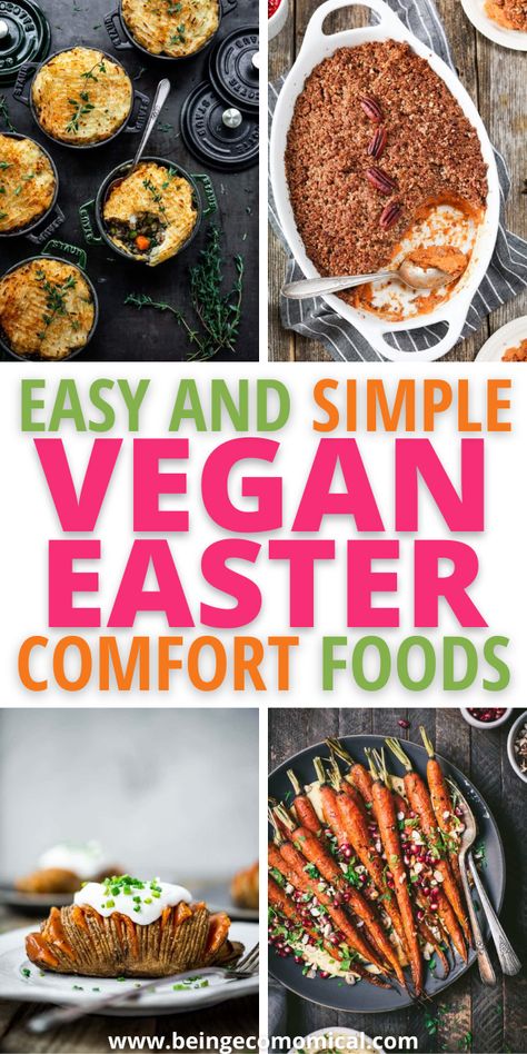 these are the perfectly easy easter dinner ideas to add to your list of easter dinner recipes ideas. Enjoy vegan ideas main dishes for your easter menu ideas, and easter meals ideas to add to your easter dinner table. Easter Meal Ideas, Thanksgiving Entree, Easy Easter Dinner, Easter Dinner Table, Vegan Easter, Easter Menu, Easter Dinner Recipes, Vegan Thanksgiving, Easter Dinner