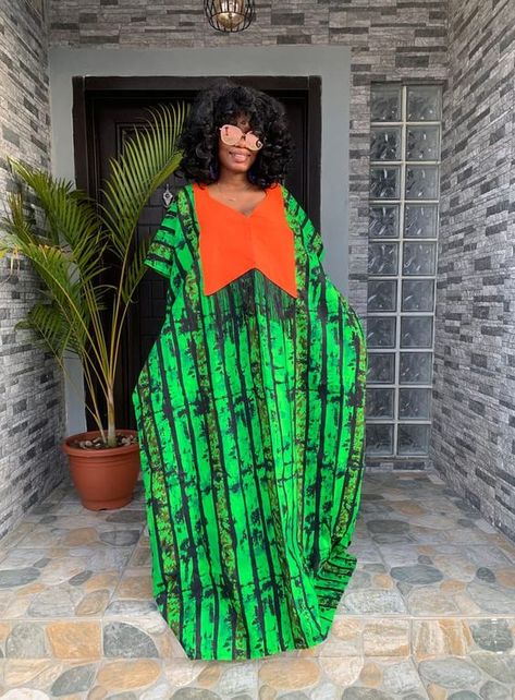 Bubu Ankara Butterfly Gown Styles - Gist94 Current Ankara Styles, Ankara Bubu Gown Styles, Ankara Boubou, Ankara Bubu, Boubou Gown, Bubu Gown, Boubou Styles For Women, Bubu Gown Styles, Kaftan Designs