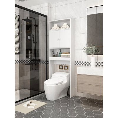 Over the toilet storage ideas