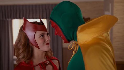 Wandavision Screencaps, Halloween Episodes, John Stamos, Paul Bettany, Halloween Spooktacular, Small Town Life, Dc Movies, Wanda And Vision, Marvel 3