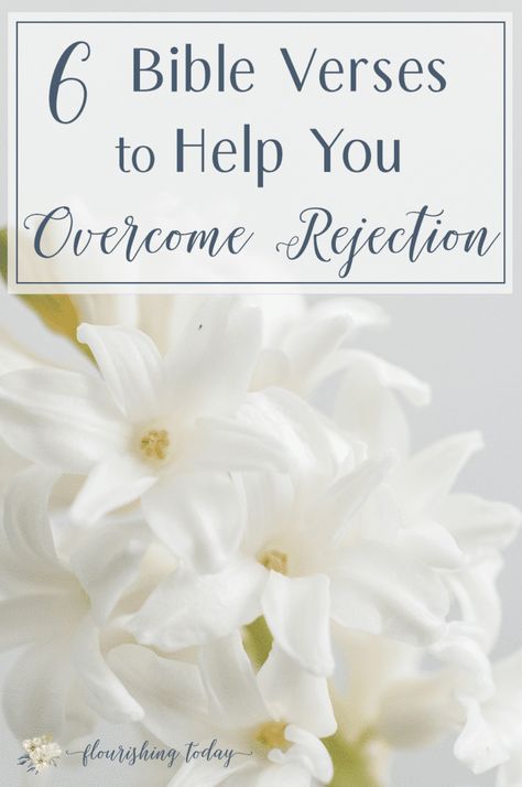 Are you struggling to overcome rejection in your life? Are past wounds keeping you from flourishing relationships? Here are 6 Bible verses and confession to help you overcome rejection in life. #bibleverses #scriptures #prayers #freeprintable Overcoming Rejection, Godly Things, Christian Growth, Freedom Lifestyle, Biblical Wisdom, Inspiring Scripture, Scripture Writing, Favorite Verses, Biblical Womanhood