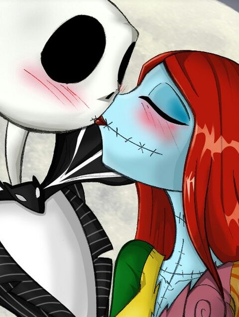 Jack & Sally Jack And Sally, Skeleton, Deviantart, I Love, Art