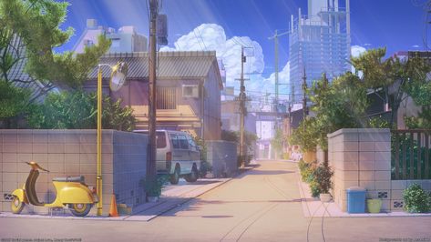 Gacha Items, Street Background, Anime Places, Episode Backgrounds, Anime City, Japan Street, Scenery Background, City Background, Anime Backgrounds