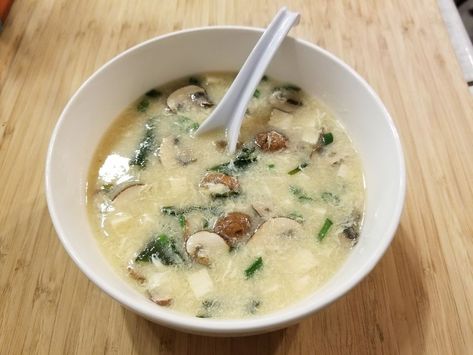 Miso Egg Drop Soup - With Mushrooms! : 6 Steps (with Pictures) - Instructables Egg Drop Soup Recipe, Miso Soup Recipe, How To Make Eggs, Healthy Lunch Snacks, Egg Drop Soup, Egg Drop, Soup Diet, The Soup, Miso Soup