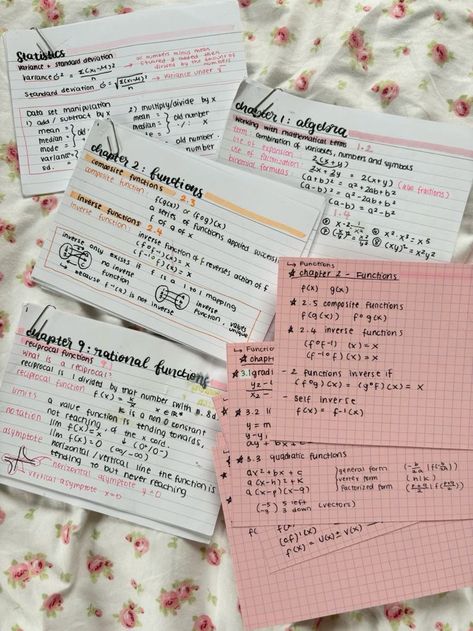 Aesthetic Flashcards Ideas, Math Note Taking, S Class Aesthetic, Note Taking Math, Study Ideas Notes, Flashcard Aesthetic, Studytok Aesthetic, Notion Spotify, Ib Aesthetic