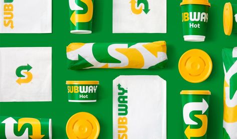 Subway: Subway Visual Identity Supermarket Branding, Subway Store, Subway Food, Tropical Hut, Subway Logo, Meat Logo, Food Identity, Supermarket Logo, Visual Identity System