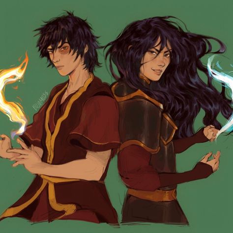 Credit to @bujomoss Korra Comic, Avatar Azula, Avatar Legend Of Aang, Prince Zuko, Avatar Funny, Avatar Series, The Last Avatar, Avatar Cartoon, Avatar Fan Art