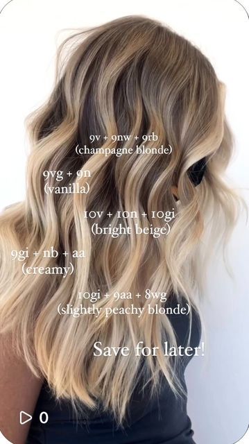 Amy Bee | CO BALAYAGE on Instagram: "✨5 favorite blonde glosses to save for later✨ Because sharing is caring! Don’t forget to save this post for future reference and share it with a stylist friend! #blondebalayage #blondehighlights #blondebabe #blondespecialist #blondegloss #blondetones #stylisteducation #haircolorspecialist #blondingspecialist #blondingeducation #modernsalon #ittakesapro #beautylaunchpad #mastersofbalayage #grandjunctionhairstylist" Toner For Blonde Hair, Beige Blonde Hair, Redken Hair Color, Redken Hair Products, Hair Toner, Hair Color Formulas, Champagne Blonde, Hair Techniques, Hair Color Techniques