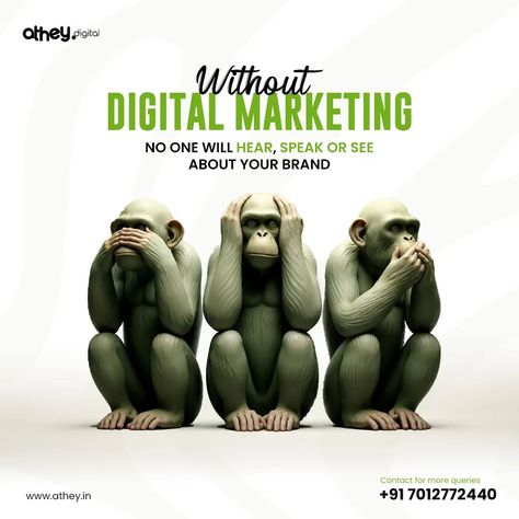 A brand without digital marketing is just like this! Don't let your business go unnoticed. Let @athey_digital help you shine with our expert graphic design, website design, and marketing services." #socialmediamarketing #socialmediamarketingservices #socialmediamarketingstrategy #socialmediamarketingagency #socialmediamarketingmanage #graphizine #atheydigital Graphic Design Website, Social Media Marketing Agency, Social Media Marketing Services, Design Website, Marketing Services, Don't Let, Instagram A, Social Media Marketing, Website Design