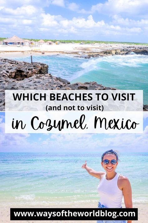 Cozumel Mexico Beaches, Cozumel Excursions, Cozumel Beach, Cozumel Cruise, Best Winter Destinations, Christmas Cruise, Cruise Life, Cancun Trip, Cruise Ports