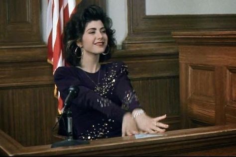 My Cousin Vinny, Marissa Tomei, Marisa Tomei, Feminine Art, My Cousin, About Time Movie, Hollywood Actor, Great Movies, Role Models