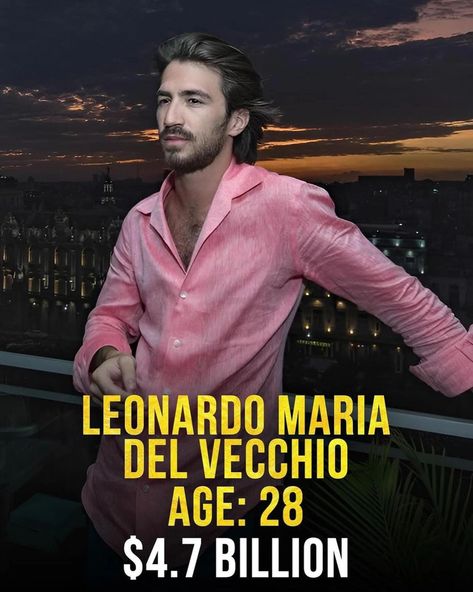 The world’s youngest billionaires are a diverse group, with the oldest being Ben Francis and Mark Mateschitz at age 31, and the youngest being Clemente Del Vecchio at just 19 years old! The wealthiest among them is Mark Mateschitz, with a staggering net worth of $39.6 billion, while the least wealthy is Ben Francis, who still boasts an impressive $1.3 billion fortune. Notably, the list includes three members of the Del Vecchio family - Leonardo Maria, Clemente, and an unnamed sibling - wher... 19 Years Old, Mindset Motivation, Business Mindset, May 11, Net Worth, The List, The Family, Year Old, Old Things