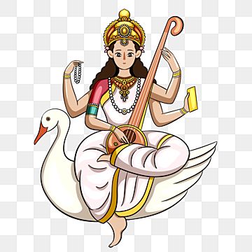 Saraswati Drawing, Saraswati Painting, Saraswati Puja, Goddess Saraswati, Offer Design, Saraswati Devi, Saraswati Goddess, Durga Painting, Background Images Free Download