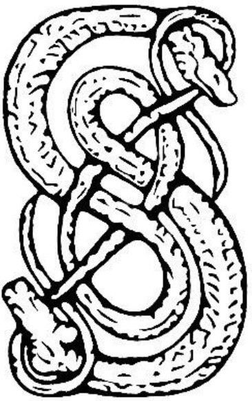 15 Celtic Snake Tattoo Designs Celtic Snake, Norse Mythology Tattoo, Alex Fierro, Snake Tattoos, Serpent Tattoo, Loki Cosplay, Rune Tattoo, Snake Tattoo Design, Rune Stones