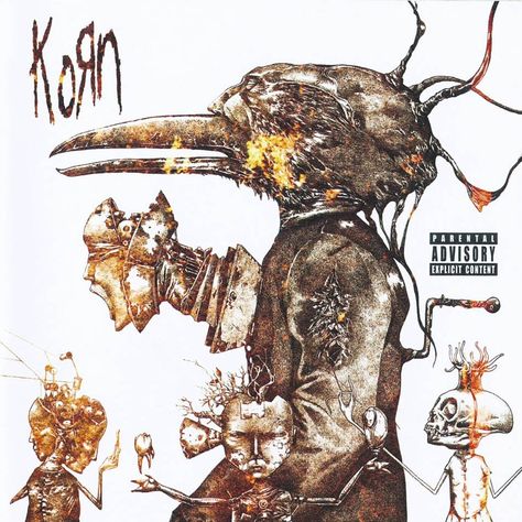 Korn - Untitled Kiss Songs, Trent Reznor, Cool Album Covers, Jonathan Davis, Steve Vai, Nine Inch Nails, Alternative Metal, Atticus