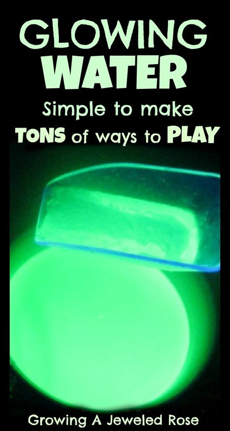 Pick up some nontoxic yellow highlighters to create versatile glowing water. Dark Science, Glowing Water, Glow Water, Child Activities, Educational Play, Dark Party, Dollar Store Hacks, Camp Ideas, Uv Reactive