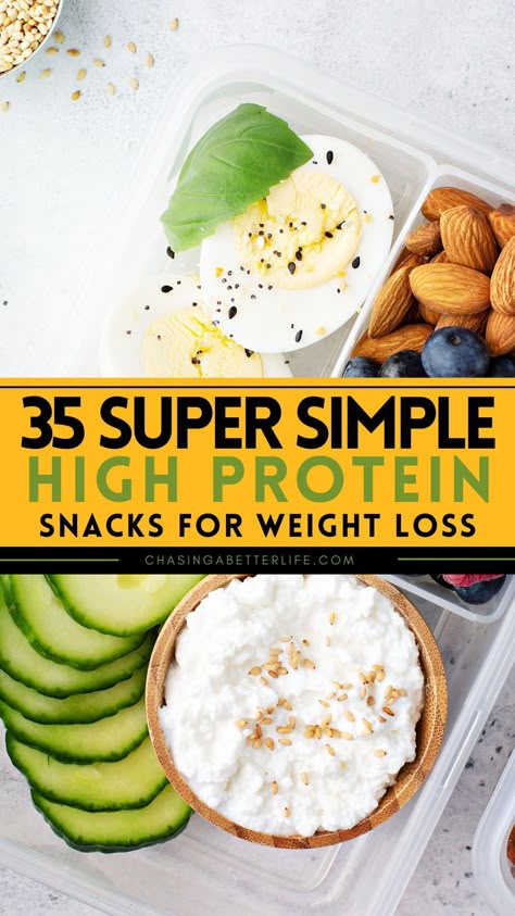 Get ready to snack smart and slim down! Discover 35 easy, high-protein snack recipes that are as delicious as they are nutritious. Perfect for weight loss and keeping hunger at bay. Click for tasty, guilt-free snacking! 🥗 #HighProteinSnacks #HealthyEating #WeightLoss #SnackTime 21 Day Fix Protein Snacks, Healthy Snacks For Munchies, Filling Snacks On The Go, Losing Weight Snacks, High Protein Snack Packs, Health Snacks Losing Weight Fat Burning, Protein Meals And Snacks, High Protein Snack Boxes For Adults, Quick And Easy Protein Snacks