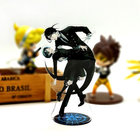 Cheap Action & Toy Figures, Buy Directly from China Suppliers:Love Thank You black butler Kuroshitsuji Sebastian Ciel acrylic stand figure model plate holder cake topper ANIME JAPANESE COOL Enjoy ✓Free Shipping Worldwide! ✓Limited Time Sale ✓Easy Return. Sebastian Ciel, Anime Japanese, Angel Aesthetic, Black Butler Kuroshitsuji, Acrylic Stand, Plate Holder, Figure Model, Toy Figures, Off Black