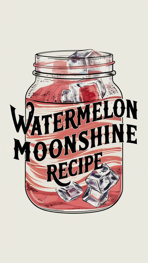 Watermelon Moonshine Recipe: The Ultimate Summer Shine You Need to Try  Hello, everyone! Are you ready to dive into a refreshing adventure? Today, we’re bringing the essence of summer right into your kitchen with a recipe that’s as delightful as a sunny day – Watermelon Shine.  This homemade concoction is not just a drink; it’s a celebration in a jar, and I’m here to guide you through crafting this elixir step by delightful step. Crockpot Moonshine Recipes Crock Pots, Watermelon Moonshine Drinks, Watermelon Wine Recipe, Rootbeer Moonshine Recipes, Banana Moonshine Recipes, Crockpot Moonshine Recipes, Crockpot Moonshine, Watermelon Moonshine Recipe, Lemonade Moonshine Recipe