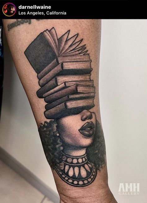 Tattoo Ideas Black Women Self Love, Upper Arm Tattoos Black Women, Black Woman Tattoo, 2023 Workout, Empowerment Tattoo, Typography Tattoo, Astrology Tattoo, African Tattoo, Literary Tattoos