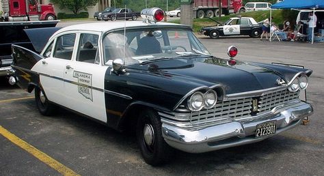 1959 Plymouth Fury highway patrol car American Police, Vintage Police, Old Police Cars, Patrol Car, Cop Cars, Plymouth Fury, Highway Patrol, Police Vehicles, Rescue Vehicles