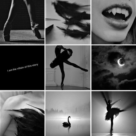 Odile Aesthetic, Black Swan Aesthetic, Swan Aesthetic, Bohemian Goth, Swan Lake Ballet, Book Of Circus, Inspiration Board Design, Fairytale Fantasies, Moodboard Aesthetic