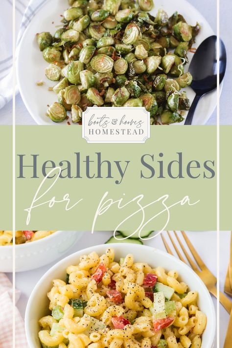 Side Dishes For Pizza Night, Pizza Night Side Dishes, Sides For Pizza Dinner, What Goes With Pizza As A Side, Side Dishes With Pizza, Side Dish For Pizza, Pizza Sides Dishes, Sides To Go With Pizza, Sides With Pizza