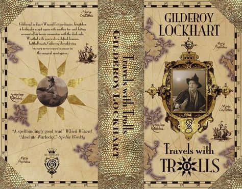 Book cover printable Harry Potter Gilderoy Lockhart, Harry Potter Book Covers, Harry Potter Christmas Decorations, Imprimibles Harry Potter, Harry Potter Miniatures, Cumpleaños Harry Potter, Harry Potter Bday, Harry Potter Classroom, Harry Potter Printables