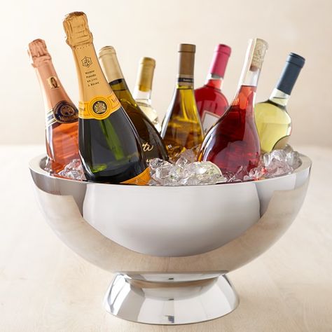 Large Ice Bucket, Bar Ice Bucket, Silver Ice Bucket, Drink Bucket, Stainless Steel Containers, Beverage Tub, Champagne Bucket, Beverage Dispensers, Wine Bucket